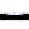 Novatto Black and White Porcelain Bath Sink with Chrome Pop-up Drain NP-01134BWCH - alternate 4